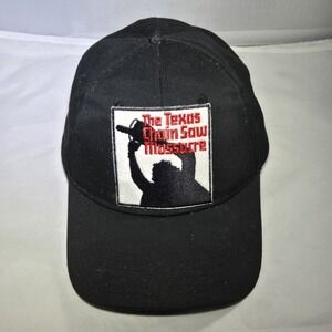 Texas Chainsaw Massacre hat cap Otto Snapback movie promo Halloween Horror Black